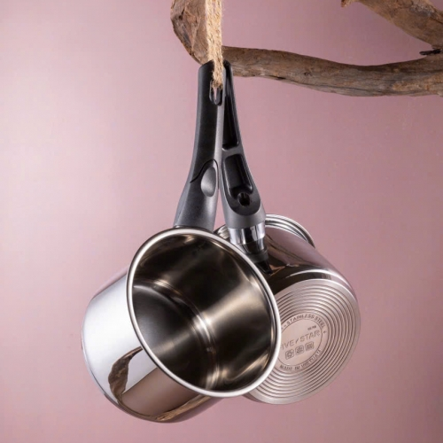 Quánh nấu bột Fivestar 14ᶜᵐ INOX 304