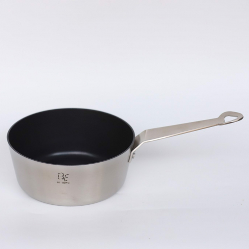 NỒI INOX CHỐNG DÍNH 3 LỚP ĐÁY LIỀN BEHOME 20*9 cm