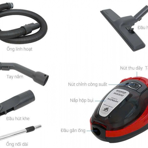 Hút bụi Hitachi 2000W SF20V