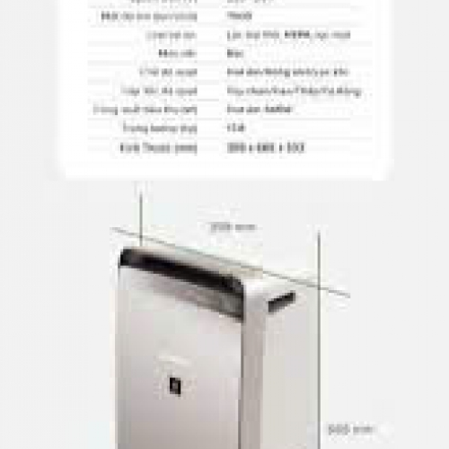 Máy hút ẩm, lọc không khí Sharp J27V