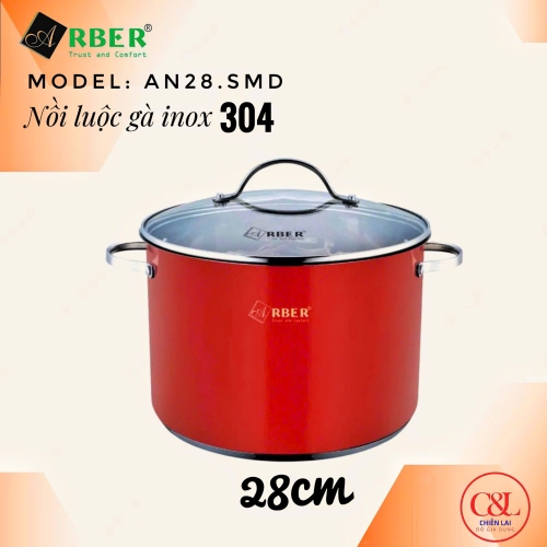 Nồi luộc gà Arber 28cm AN28SMD