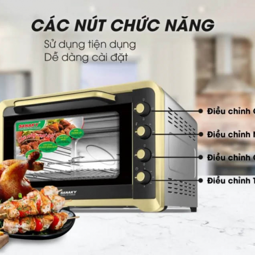 Lò nướng Sanaky VH-129N2D 120L