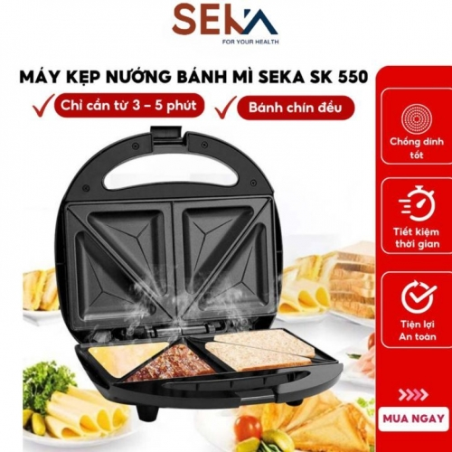 Máy kẹp bánh Seka 750W Model: SK550