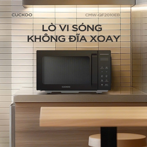 LÒ VI SÓNG KHÔNG ĐĨA XOAY CUCKOO 20L CMW-QF2010EB