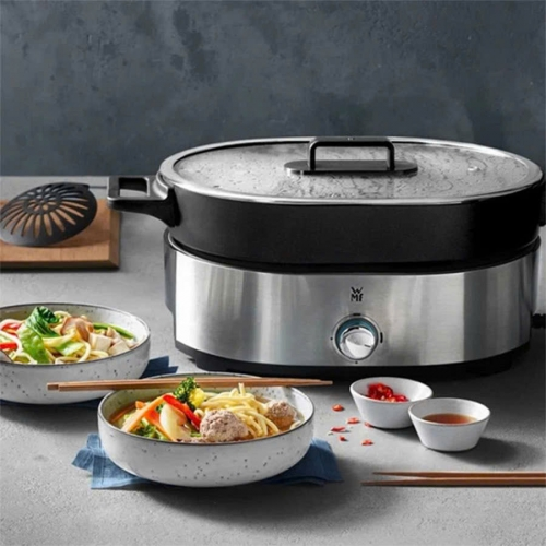 Nồi lẩu hấp đa năng 2 ngăn WMF LONO Hot Pot & Steam