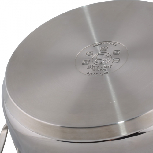 NỒI LUỘC GÀ INOX 3 ĐÁY 30CM FIVESTAR DÙNG BẾP TỪ