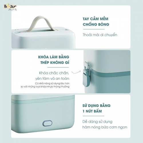 Hộp cơm điện Bear SB-HC12L