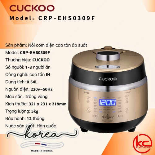 Nồi cơm cao tần áp suất 0.54L CRP-EHS0309F
