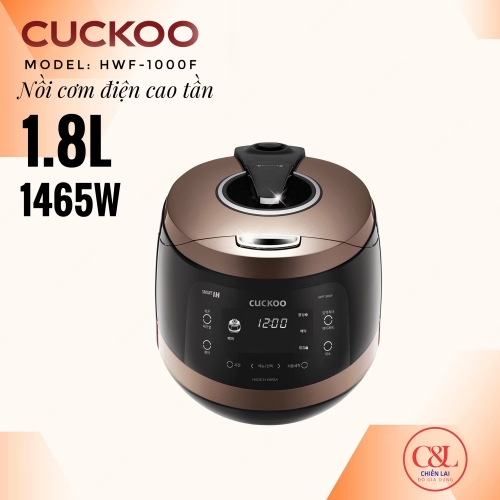 Nồi cơm áp suất 1.8L CRP-HWF1000F