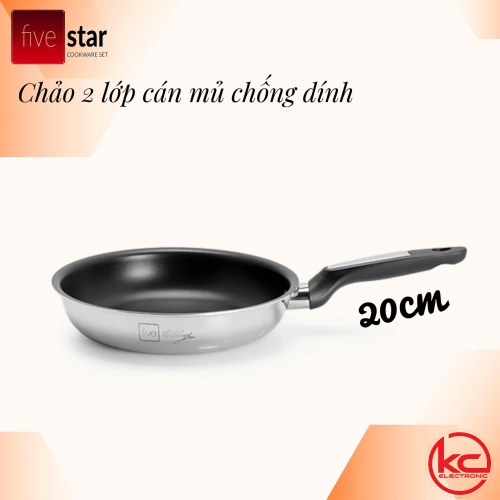 Chảo Fivestar 2 lớp đúc liền khối