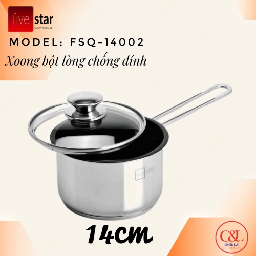 Quánh inox Fivestar 12cm FSQ12001