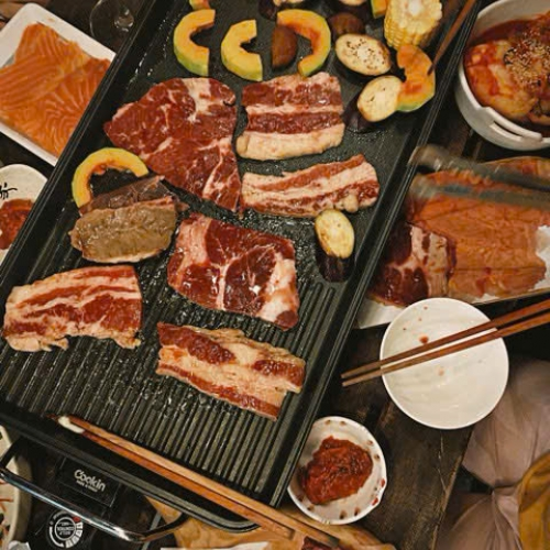 Vỉ nướng điện Hàn Quốc Kep500