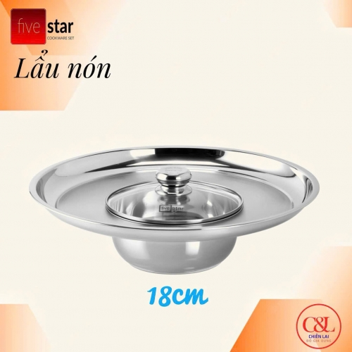 Nồi lẩu nón Fivestar 18cm