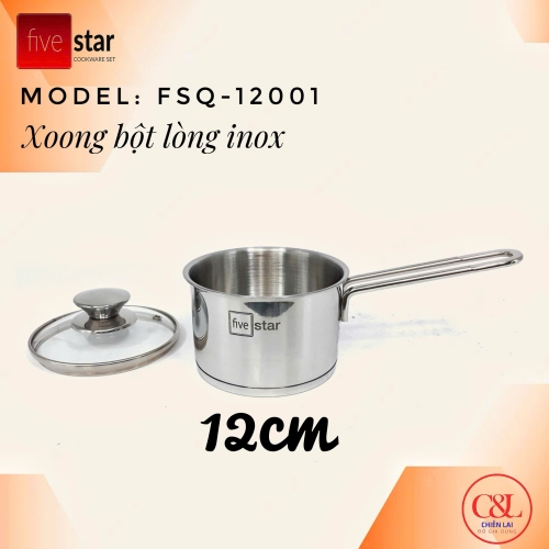 Quánh inox fivestar 16cm FSQ16002