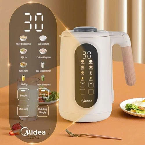 Máy làm sữa hạt mini MIDEA 1L MBL10108APA