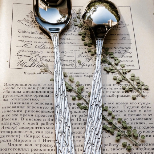 THÌA TRÁNG MIỆNG SYLVA SPOON inox 18/10 ( Set 6) - RK428