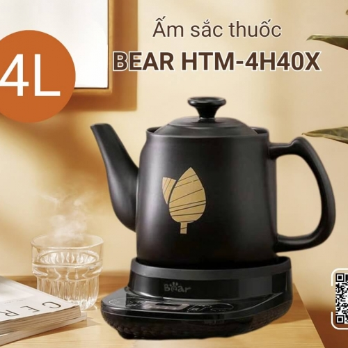 Ấm sắc thuốc Bear HTM-4H40X