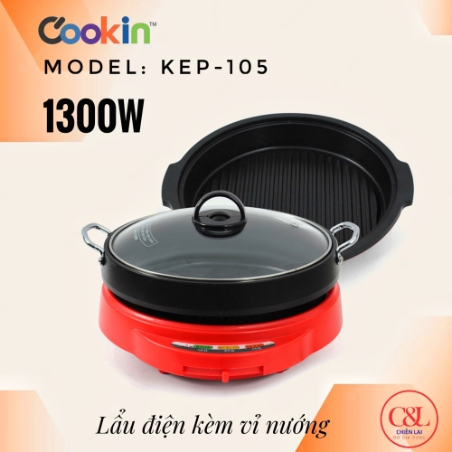 Lẩu và nướng điện Kitchen Flower Kep105