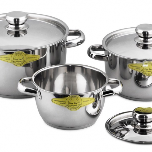 Bộ 3 nồi Inox 3 đáy Fivestar FSB-3010