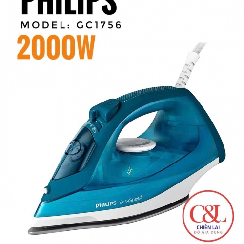 Bàn ủi hơi nước Philips GC1756