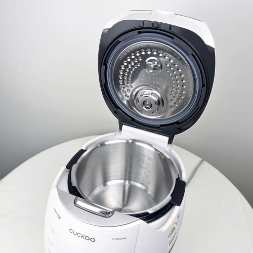 Nồi cơm điện cao tần Cuckoo CHAS109FW(TRẮNG) 1.8L (Lòng inox)