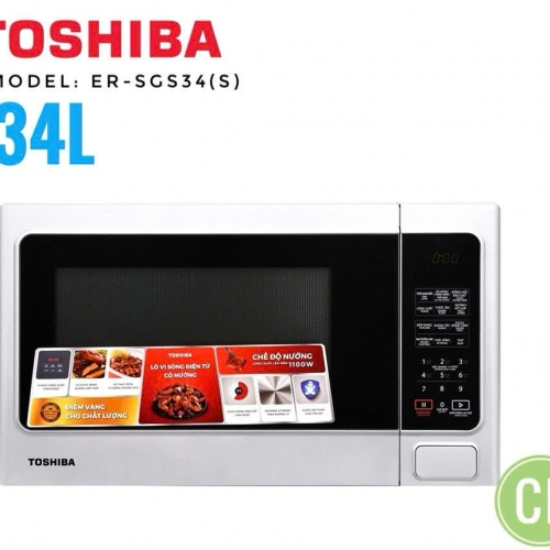 Lò vi sóng có nướng 34L TOSHIBA SGS34