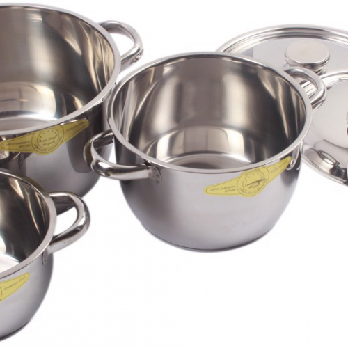 Bộ 3 nồi Inox 3 đáy Fivestar FSB-3010