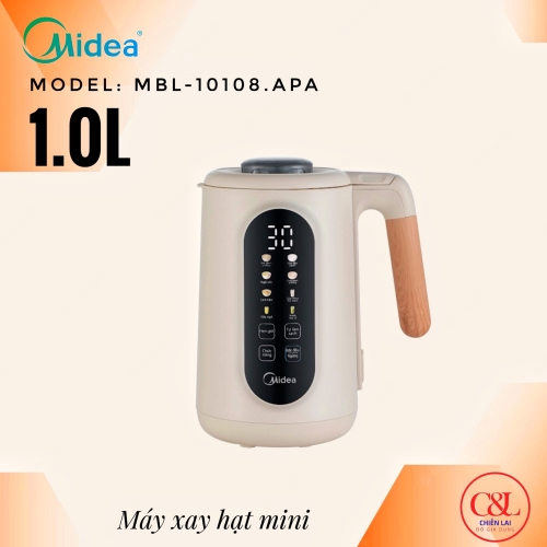 Máy làm sữa hạt mini MIDEA 1L MBL10108APA