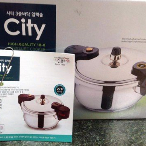Nồi áp suất Hàn Quốc đun từ 6L CITY600