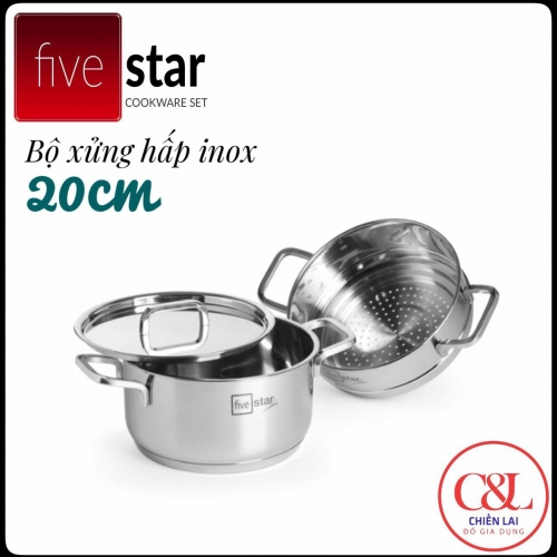 BỘ XỬNG 20CM INOX 304 FIVESTAR