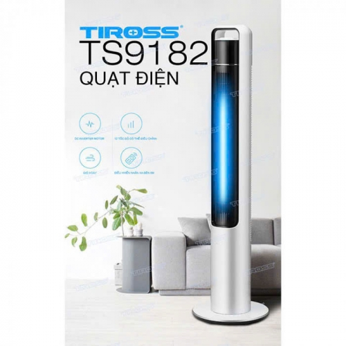 Quạt tháp có điều khiển Tiross TS9182