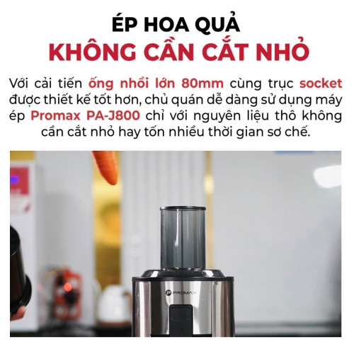 Máy ép trái cây Promax PA-J800