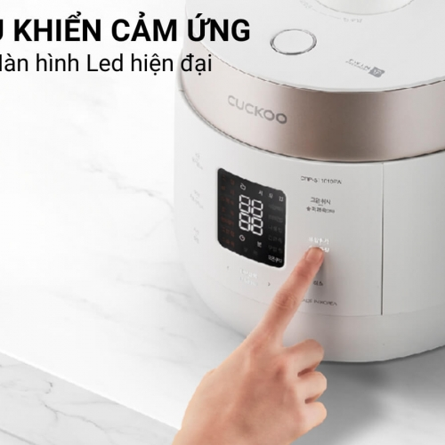 Nồi cơm điện tử áp suất kép Cuckoo CRP-ST1010FW 1.8L
