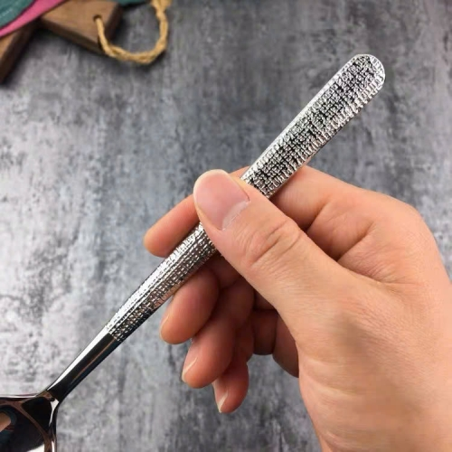Thìa inox vân tweed - CKM57