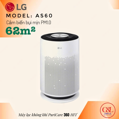 Máy Lọc Không Khí LG PuriCare 360 HIT AS60GHWG0