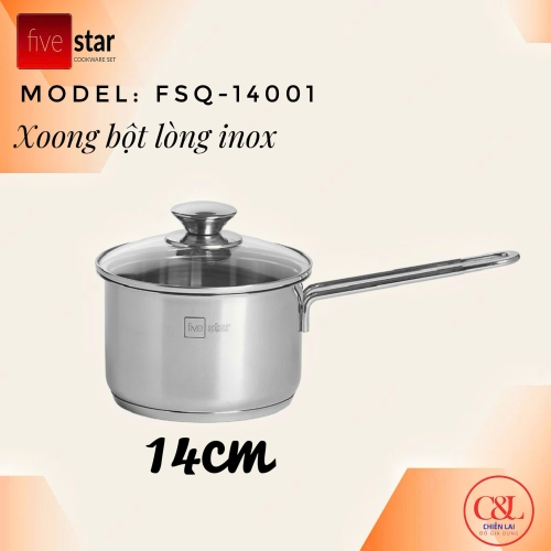 Quánh inox Fivestar 12cm FSQ12002