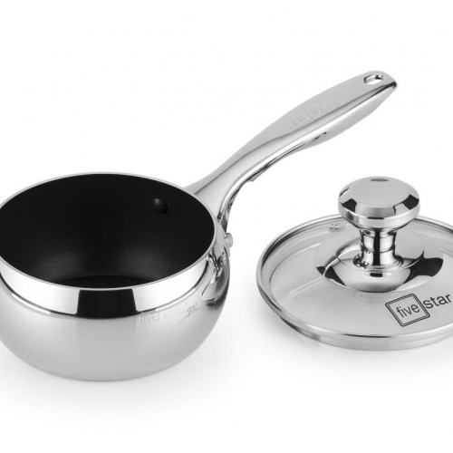 Quánh Fivestar chống dính 12cm inox đúc nguyên khối FPQ12002