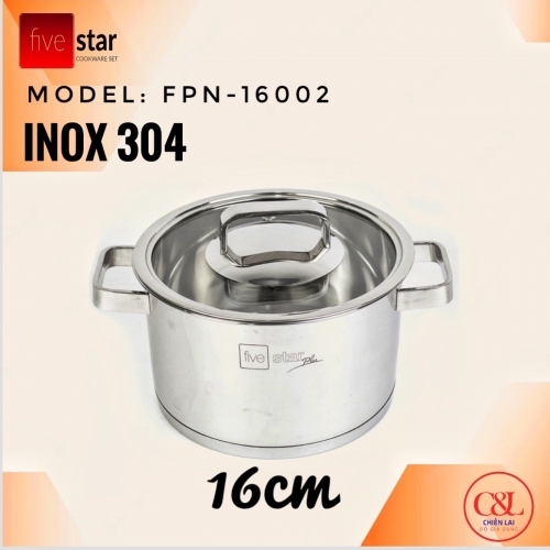 Nồi inox đun từ 20cm FPN-20002