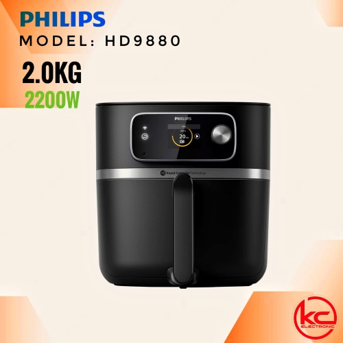 Nồi chiên không dầu Philips HD9880/90 8.3L