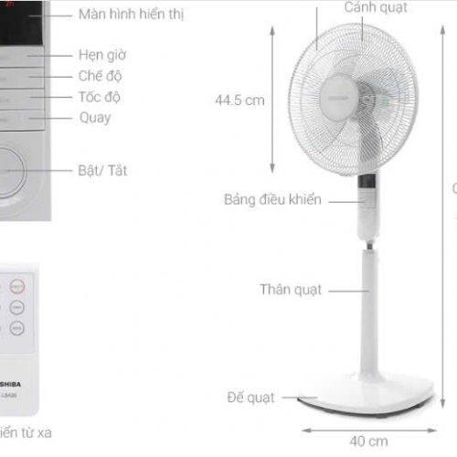 QUẠT CÂY TOSHIBA F-LSA20(H)