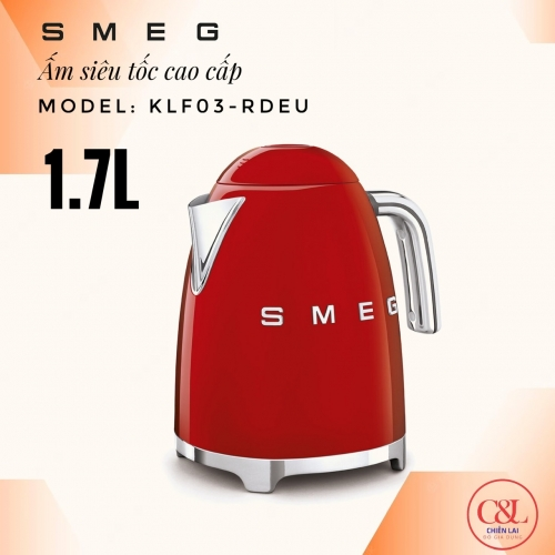 Siêu tốc Smeg KLF03RDEU màu đỏ