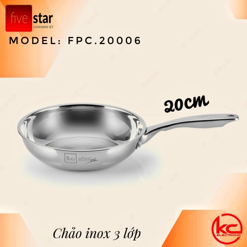 CHẢO INOX FIVE STAR INOX 304 3 LỚP
