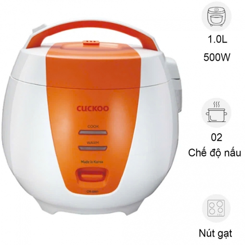 NỒI CƠM ĐIỆN CUCKOO 1.0L CR-0661