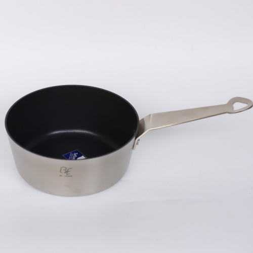 NỒI INOX CHỐNG DÍNH 3 LỚP ĐÁY LIỀN BEHOME 20*9 cm