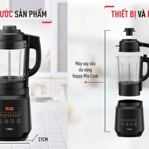 Máy xay sinh tố và sữa hạt Tefal BL511868