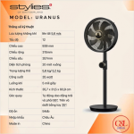QUẠT CÂY STYLIES URANUS