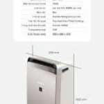 Máy hút ẩm, lọc không khí Sharp J27V
