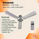 Quạt trần Panasonic 3 cánh F-48CZL