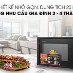 LÒ VI SÓNG CƠ 20L SHARP R-G225VN