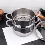 Bộ nồi kèm xửng hấp Chockmen 16cm - CKM590